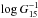 \hbox{$\log{G_{15}^{-1}}$}