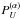 \hbox{$P_U^{(\alpha)}$}