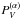 \hbox{$P_V^{(\alpha)}$}