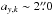 \hbox{$a_{y,k}\sim 2\farcs0$}