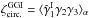 \hbox{$\zeta_{\rm circ.}^{\rm GGI} = \lag\hat{\gamma}_1^{\rm I}\gamma_2\gamma_3 \rag_{\alpha}$}