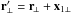 \hbox{$\vr'_{\perp}=\vr_{\!\perp}+\vx_{1\perp}$}