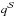 \hbox{$q^{\cal S}$}