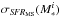 \hbox{$\sigma_{{\it SFR}_{\rm MS}}(M_{\ast}^{i})$}