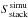 \hbox{$S_{{\rm stack}}^{{\rm simu}}$}