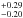 \hbox{$^{+0.29}_{-0.20}$}