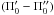 \hbox{$(\Pi'_0-\Pi\arcsec_0)$}