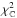 \hbox{$\chi^2_{\mathbb{C}}$}