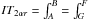 \hbox{$IT_{2\alpha r}=\int^B_A=\int^F_G$}