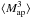 \hbox{$\baa{M_{\rm ap}^3}$}