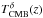 \hbox{$T^\delta_{\rm CMB}(z)$}