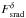 \hbox{$F^\delta_{\rm srad}$}