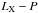 \hbox{$L_{\rm X} - P_{\rm }$}