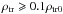 \hbox{$\rho_{\mathrm{tr}} \geqslant 0.1 \rho_{\mathrm{tr0}}$}