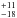\hbox{$^{+11}_{-18}$}