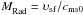 \hbox{$ M_{\rm Rad}^{} = {\upsilon _{{\rm sf}}}/{c_{{\rm ms0}}} $}