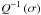 \hbox{$Q^{-1}\left(\sigma\right)$}