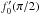 \hbox{$f_0^\prime (\pi/2)$}