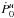 \hbox{${\dot P}_0^u$}