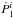 \hbox{${\dot P}_1^i$}