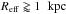 \hbox{${R_{\rm eff} \gtrapprox 1\rm \; ~kpc}$}