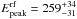 \hbox{$E^{\rm rf}_{\rm peak} = 259^{+34}_{-31}$}