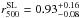 \hbox{$r_{500}^{\rm SL}=0.93_{-0.08}^{+0.16}$}