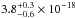 \hbox{$3.8^{+0.3}_{-0.6} \times 10^{-18}$}