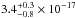 \hbox{$3.4^{+0.3}_{-0.8} \times 10^{-17}$}