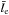 \hbox{$\bar l_{\rm e}$}