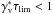 \hbox{$\Gv^{*}\taulim<1$}