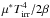 \hbox{$\mu^{*}\tirr^{4}/2\beta$}