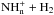 \hbox{$\rm {NH_n^+ + H_2}$}