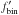 \hbox{$f'_{\rm bin}$}