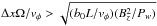 \hbox{$\Delta x \Omega/v_\phi > \sqrt{(b_0L/v_\phi)(B_z^2/P_w)}$}