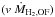 \hbox{${(v~\dot{M}_{\rm H_2, OF})}$}