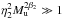 \hbox{$\eta_{\mathrm{2}}^{2} M_{\mathrm{u}}^{2 \beta_{\mathrm{2}}} \gg 1$}