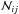 \hbox{$\mathcal{N}_{ij}$}