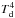 \hbox{$T_{\rm d}^4$}