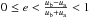 \hbox{$0\leq e<\frac{\B-\A}{\B+\A}<1$}