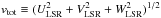 \hbox{$v_{\rm tot}\equiv(\ulsr^{2}+\vlsr^{2}+\wlsr^{2})^{1/2}$}