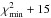 \hbox{$\chi_{\rm min}^2 + 15$}
