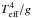 \hbox{$\Teffe^{4}/g$}
