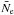 \hbox{$\bar{N}_{\rm e}$}