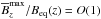 \hbox{$\meanB_z^{\rm max}/\Beq(z)=O(1)$}