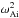 \hbox{$\omega_{\text{Ai}}^2$}
