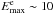 \hbox{$E^{\rm e}_{\rm{max}} \sim 10$}