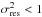 \hbox{$\sigma_{\rm res}^2<1$}