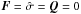 \hbox{$\vec{F}=\hat{\sigma}=\vec{Q}=0$}