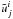 \hbox{$\tilde{u}_{j}^{i}$}